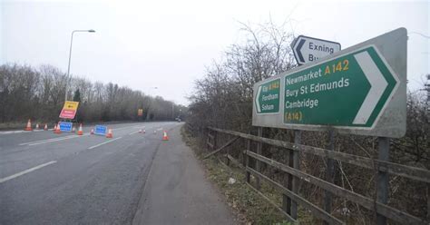 a142 lorry accident today