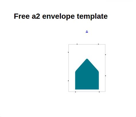 A2 Envelope Size In Word