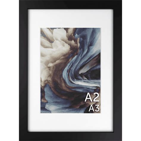 A2 Frame Matted To A3