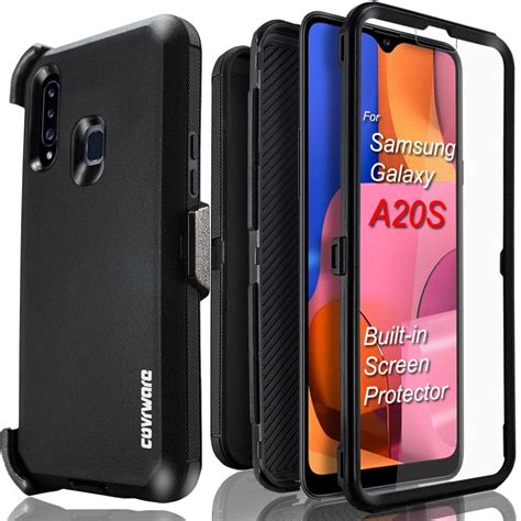 a20 samsung case and screen protector