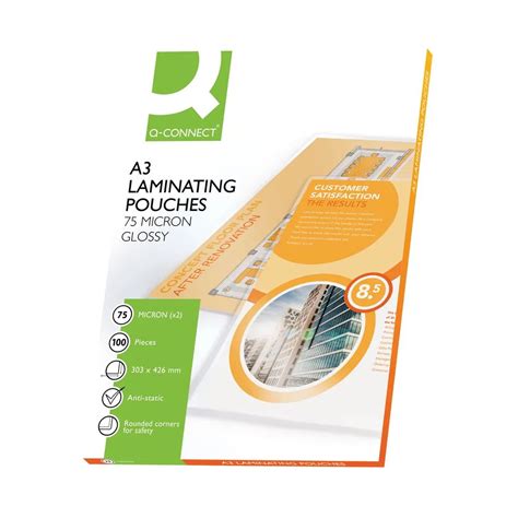 A3 Laminating Pouches Coles