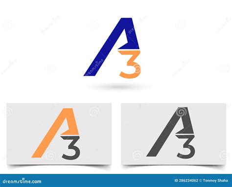 A3 Number Template