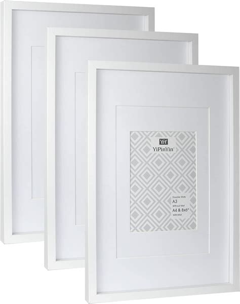 A3 White Box Frame With Mount