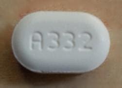 a332 pill white