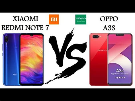 A3s vs Redmi Note 7: Pertarungan Smartphone dengan Fitur dan Performa Unggul