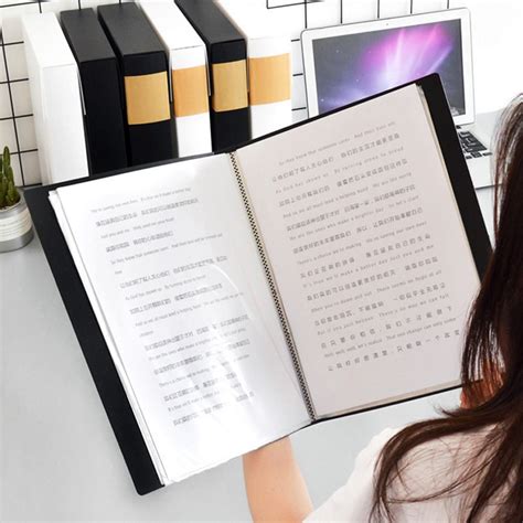 A4 White Display Book