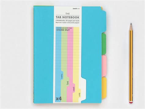 A5 Notepad With Tabs
