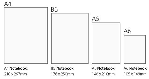 A6 Notebook Dimensions