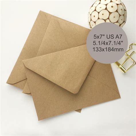 a7 envelopes in store