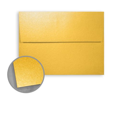A7 Gold Envelopes