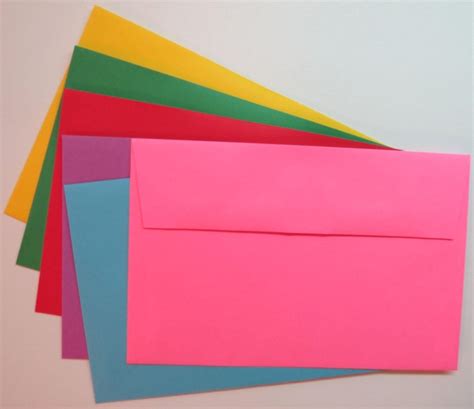 a9 colored envelopes near me