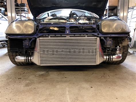 a90 supra front mount intercooler