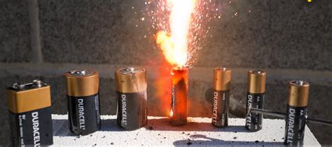 Aa Battery Fire