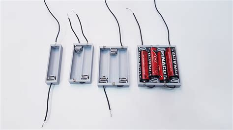 Aa Battery Holder Model
