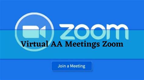 aa zoom meetings 8pm