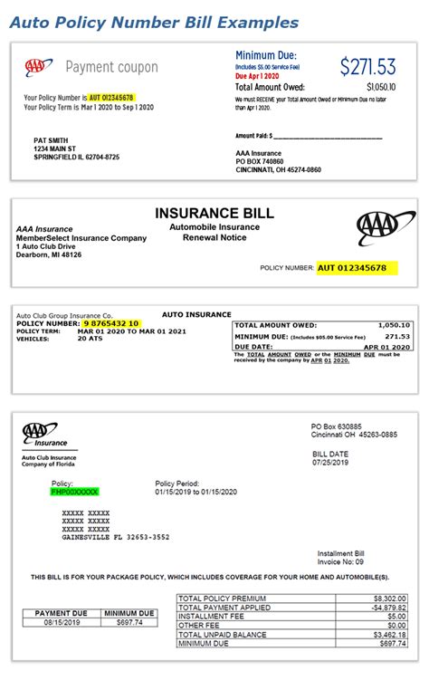 aaa car insurance policy details