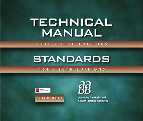 aabb technical manual 21st edition pdf