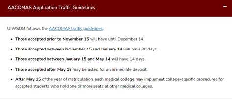 aacomas traffic guidelines