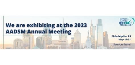 aadsm annual meeting 2023