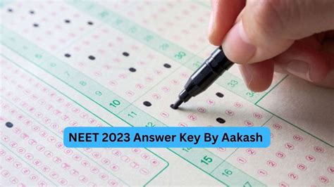 aakash answer key 2023