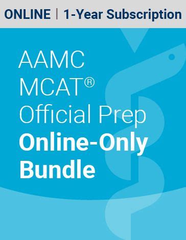 aamc mcat official prep online-only bundle