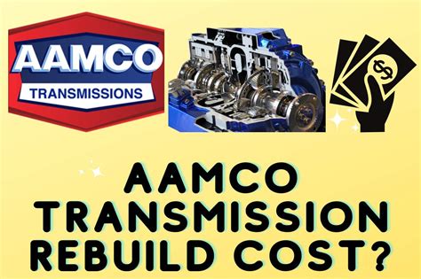 aamco transmission rebuild price