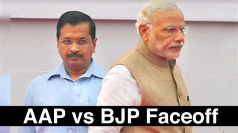 aap popularity vs bjp