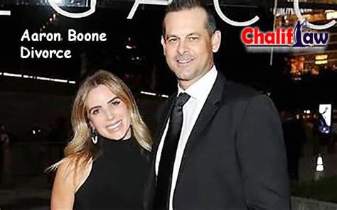 aaron boone divorce