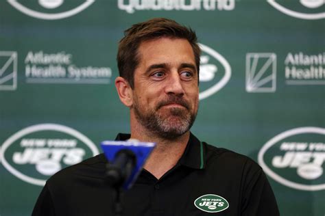 aaron rodgers at new york jets game
