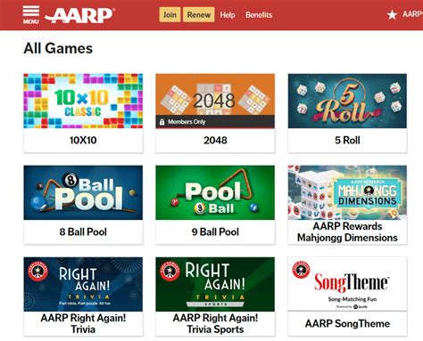 aarp games.com