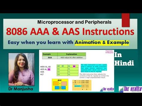 Aas Instruction In 8086 With Example