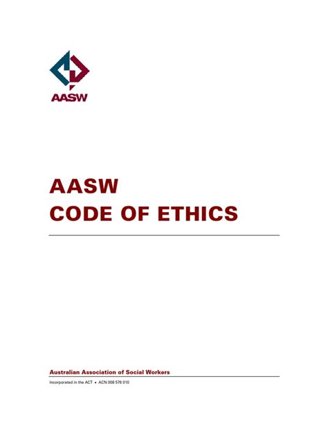 aasw code of ethics 2021