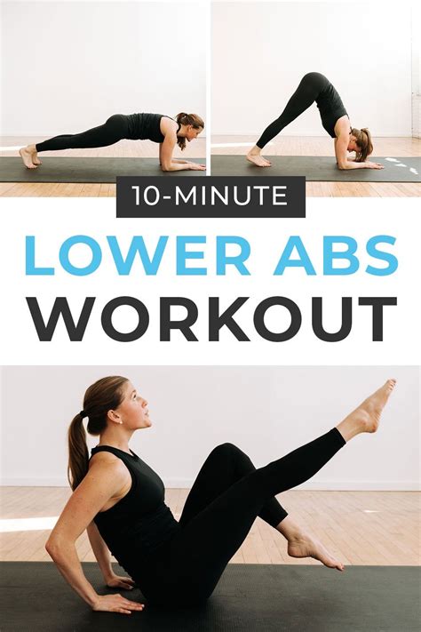 10Minute Lower Ab Workout for Women (Video) Nourish Move Love