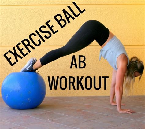 Ab Exercise With Exercise Ball