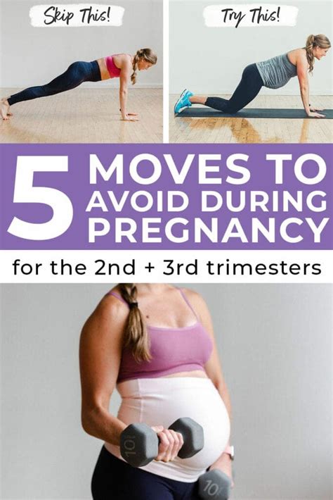 ab exercises to avoid when pregnant