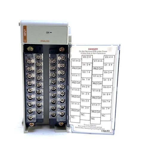 AllenBradley 1769IF8 Input Module, FW Rev 1.1, Series A GPM Surplus