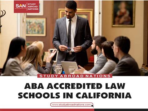 aba approved law schools in california
