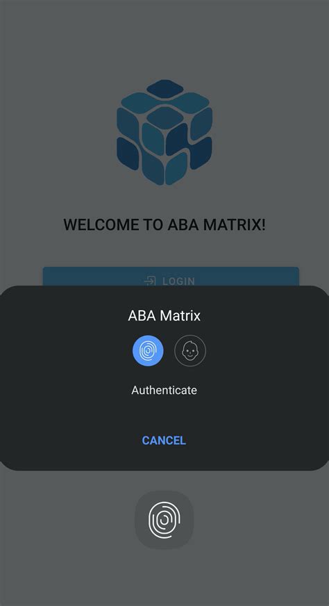 aba matrix login portal