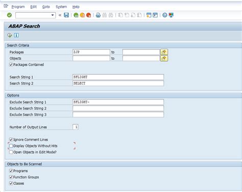 abap code scanner report