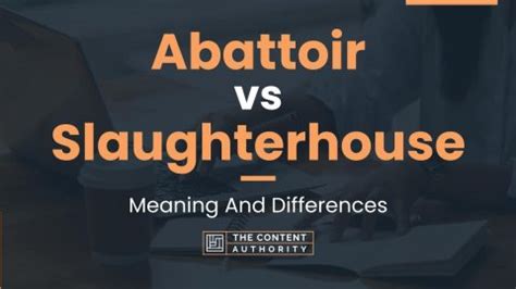 abattoir meaning