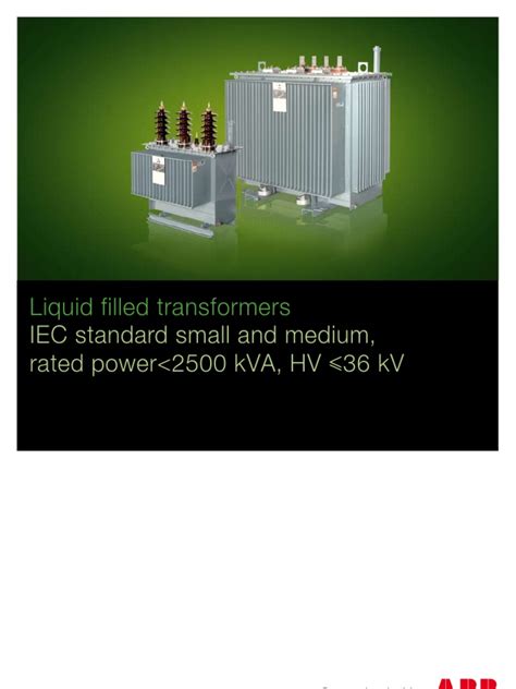Abb Transformers Catalog