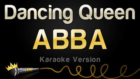 abba dancing queen karaoke