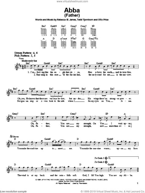 abba father chords