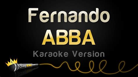 abba fernando karaoke