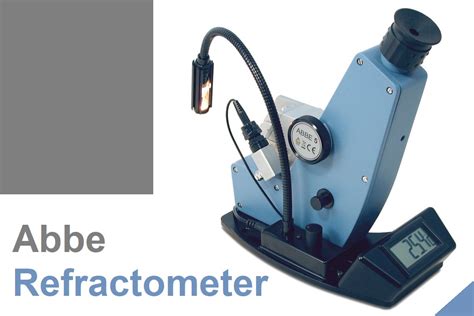 Abbe Refractometer Calibration
