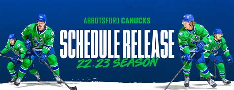 abbotsford canucks home game schedule
