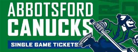 abbotsford canucks single game tickets