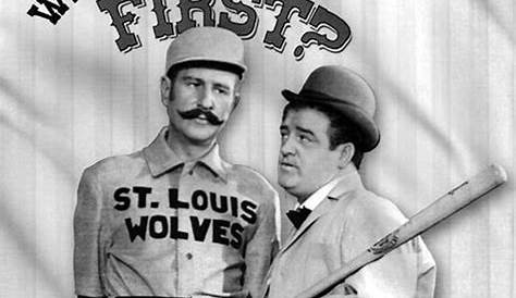 Abbott and Costell, who's on first volume 1 classic comedy television B