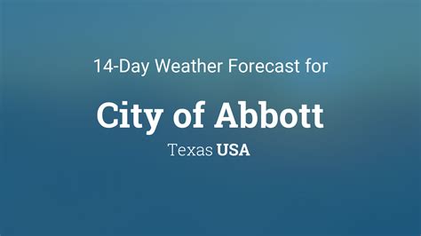 Abbott Texas Weather