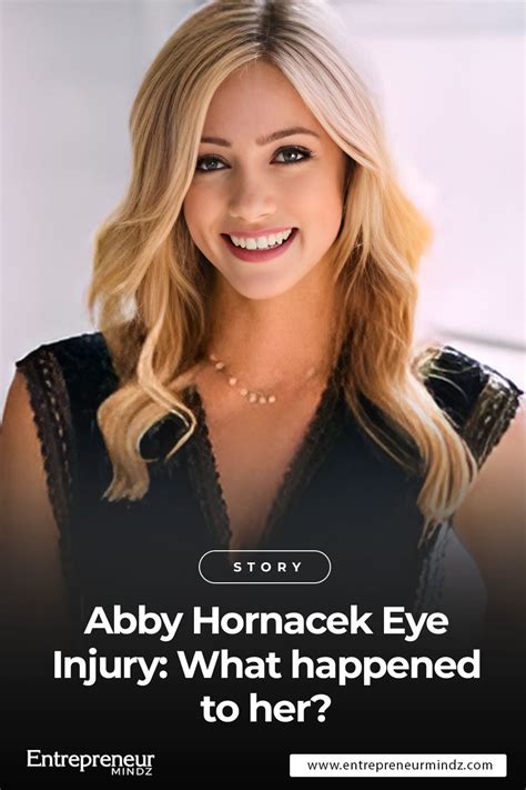 abby hornacek eye injury